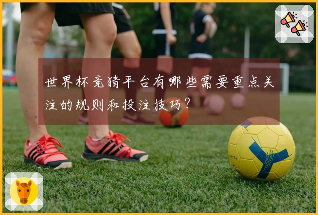 世界杯竞猜平台有哪些需要重点关注的规则和投注技巧？