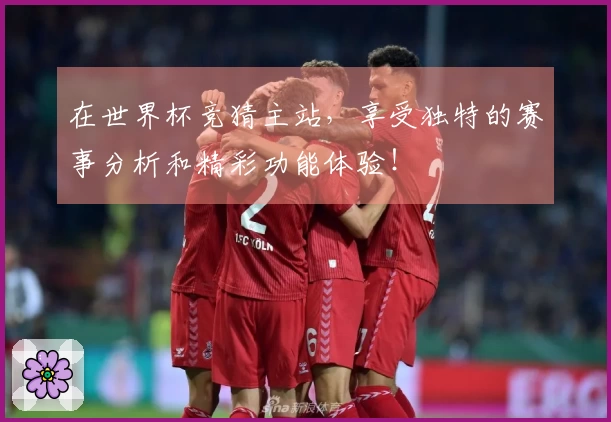 在世界杯竞猜主站，享受独特的赛事分析和精彩功能体验！